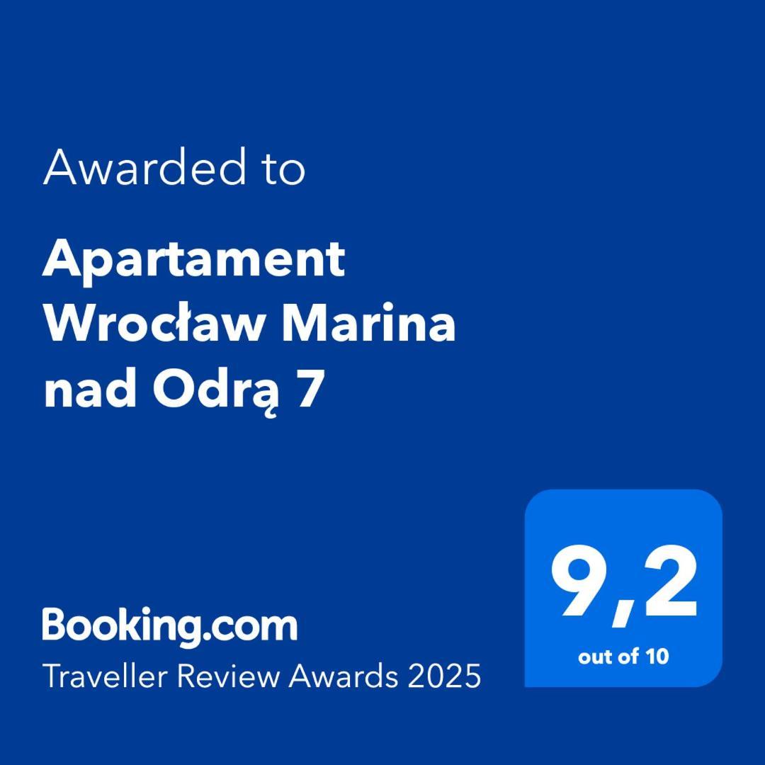 Apartament Wroclaw Marina Nad Odra 7 Екстер'єр фото